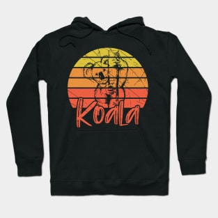 koala retro Hoodie